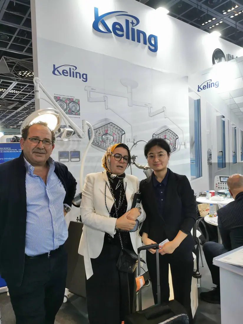 Keling Medical booth at Arab Health — photo 1