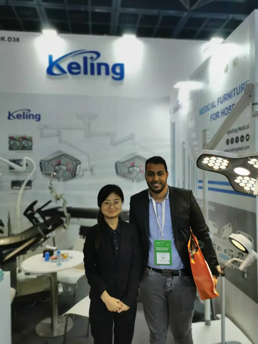 Keling Medical booth at Arab Health — photo 3