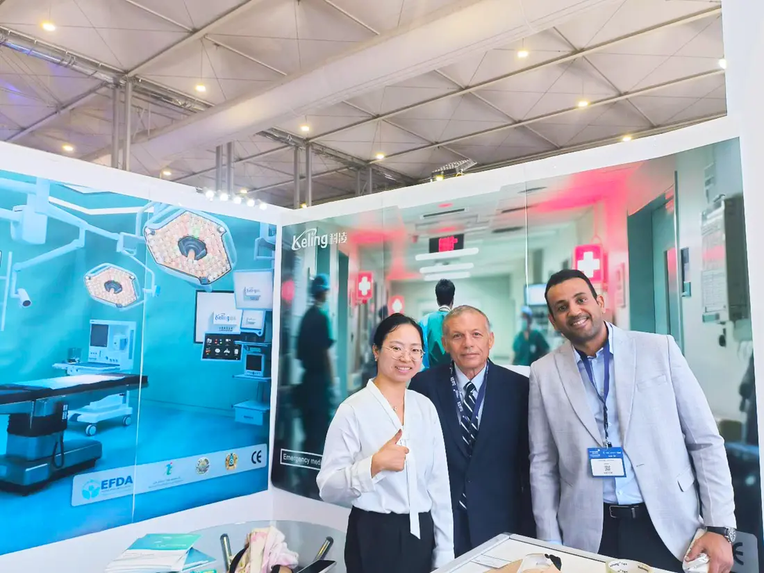 Keling Medical booth at Global Health Exhibition — photo 2