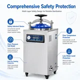 KLL-B Series Vertical Autoclave (Automatic, Digital Display) — product image 4