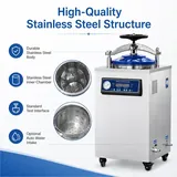 KLL-B Series Vertical Autoclave (Automatic, Digital Display) — product image 5
