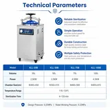 KLL-B Series Vertical Autoclave (Automatic, Digital Display) — product image 6