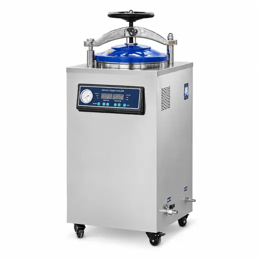 KLL-B Series Vertical Autoclave (Automatic, Digital Display) — vertical pressure steam sterilizers