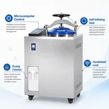 KLL-X Series Laboratory Autoclave (Internal Steam Circulation) — product image 3