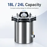 KLS-280C/C+ Portable Autoclave (Coal & Electric Dual Heating) — product image 3