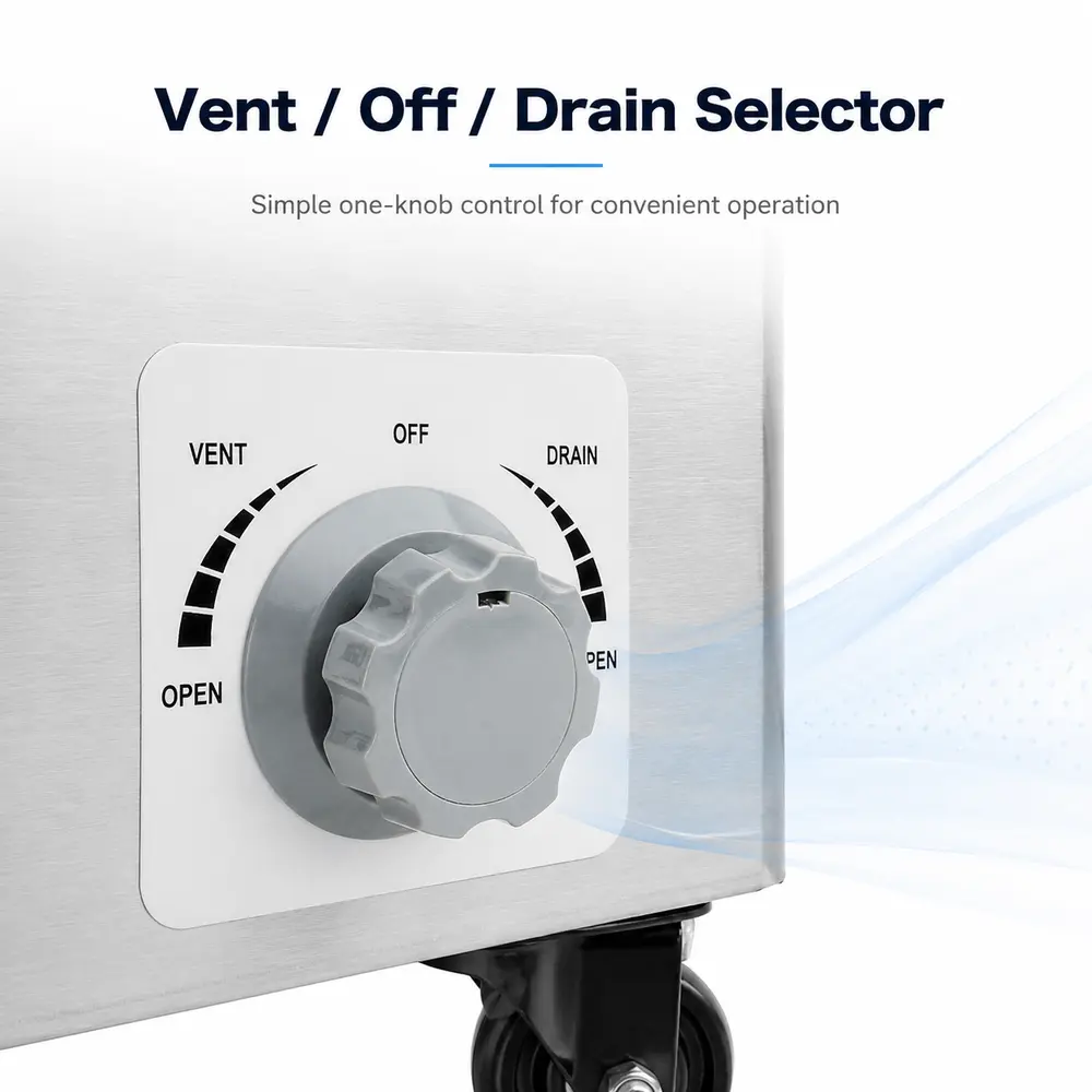 KLS-29KF Portable Autoclave (Quick-Open Automatic) — construction and feature detail 3