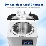 KLS-29KF Portable Autoclave (Quick-Open Automatic) — product image 5